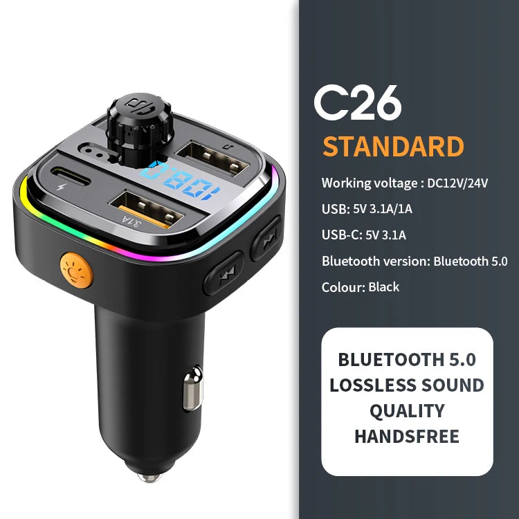 Transmisor FM Bluetooth para Auto