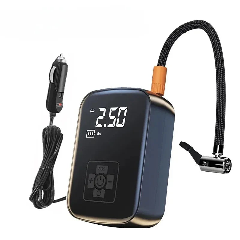 Inflador Inalámbrico LEIBOO | Compresor Portátil Recargable para Auto