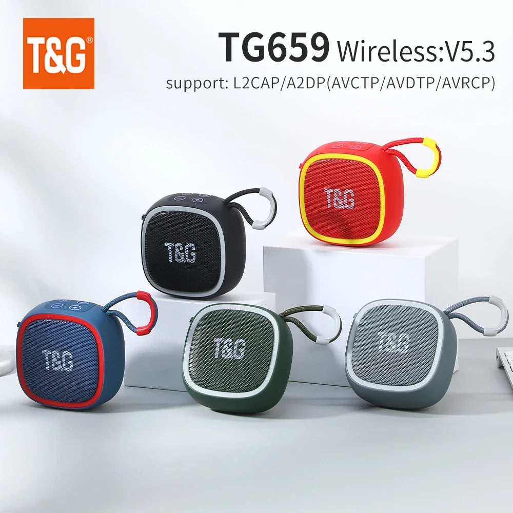 Parlante T&G TG659 Mini Bluetooth