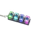 Llavero Teclado LED Antiestrés | Botón Clicable Sensorial