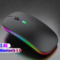 Mouse gamer RGB inalámbrico Bluetooth