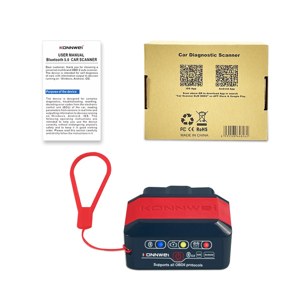Escaner OBD2 KONNWEI KW905