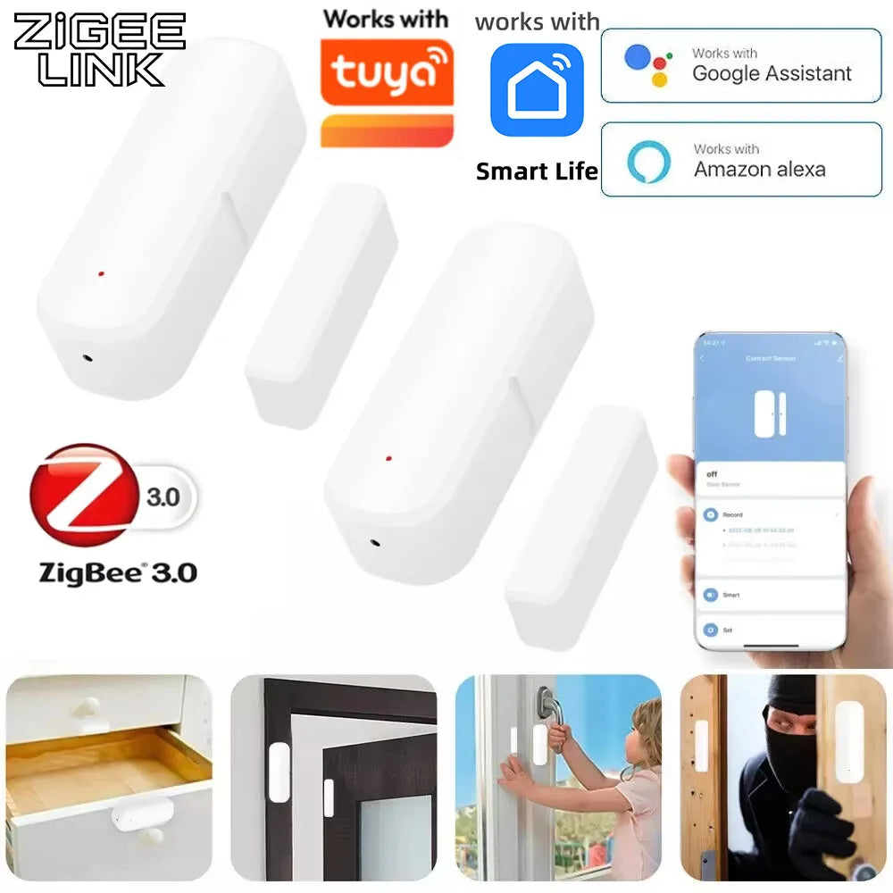 Sensor de apertura Zigbee Tuya