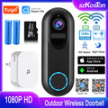 Timbre inteligente WiFi Tuya con cámara 1080P y visión nocturna
